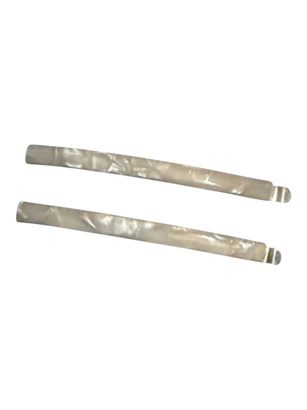 Vintage Mother Of Pearl French Bobby Pins Hair Clips, Deadstock, Made in France